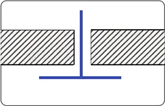  Square edge