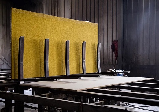 What is the Process of Mineral Fiber Ceiling Tiles Production?