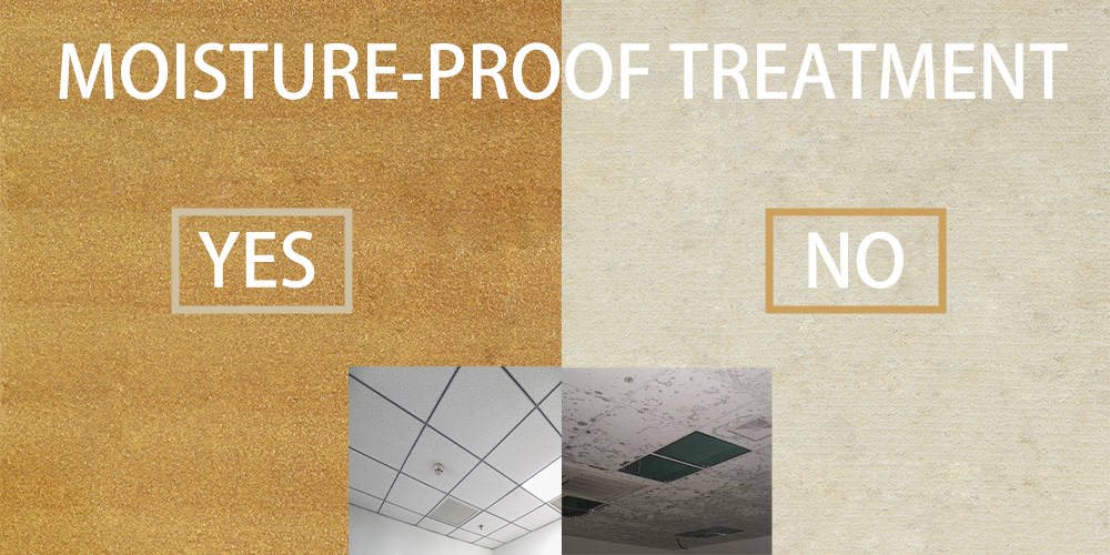 Are Mineral Fiber Ceiling Slabs Suitable for Humid Bathrooms and Kitchens?